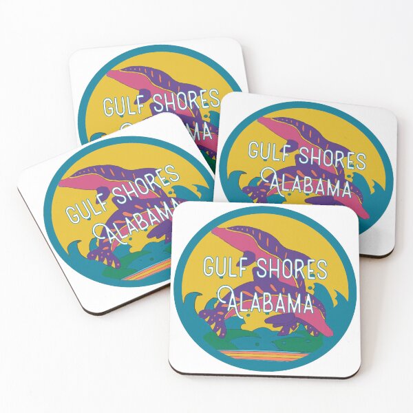 Item preview, Gulf Shores Vintage Decal designed and sold by Decal Mania.