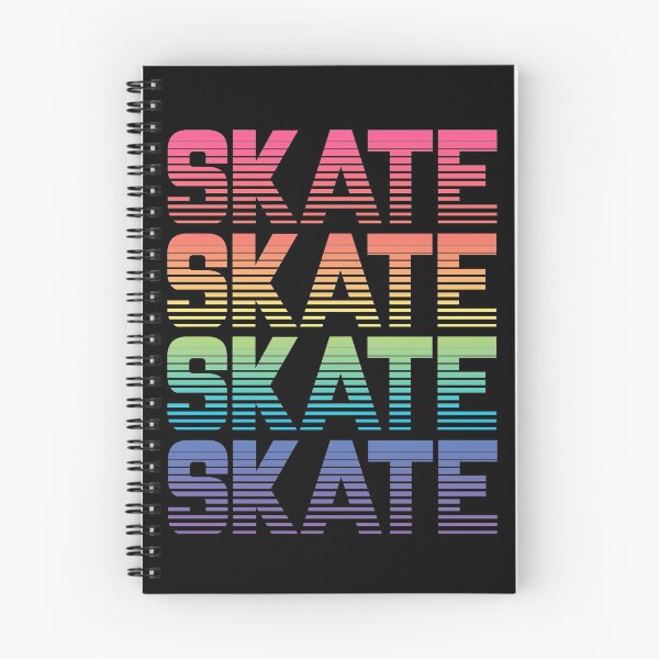 Item preview, Rainbow Gradient Skate designed and sold by grinningskull.