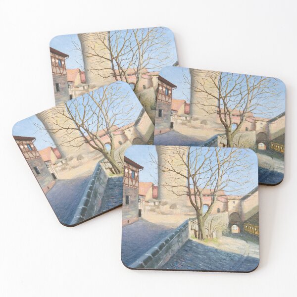 Item preview, Sinwell Tower in the Imperioal Palace at Nuremberg, Germany designed and sold by Dai Wynn Fine Art.