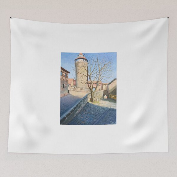 Item preview, Sinwell Tower in the Imperioal Palace at Nuremberg, Germany designed and sold by Dai Wynn Fine Art.