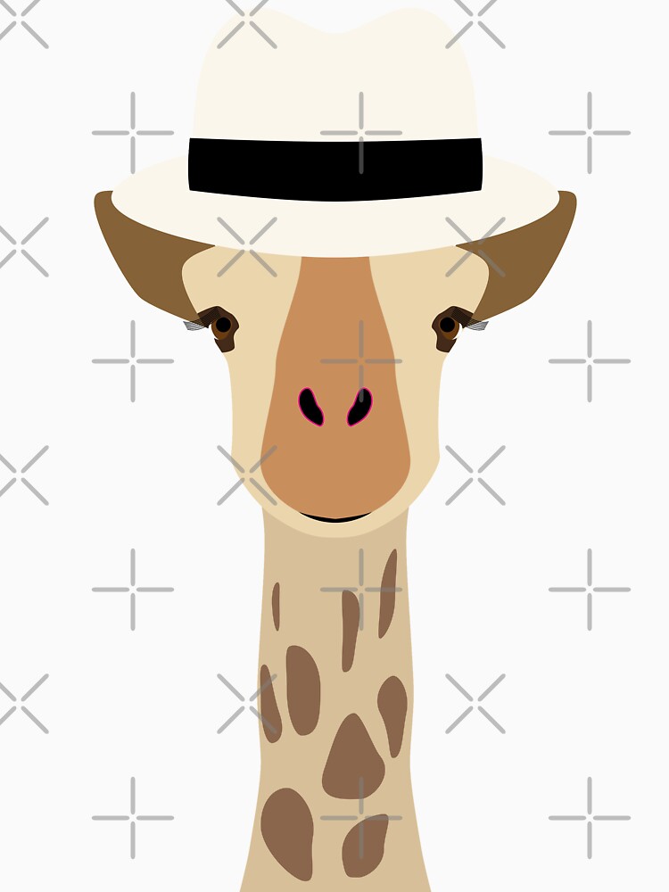 NDVH Giraffe Wearing a Fedora by nikhorne