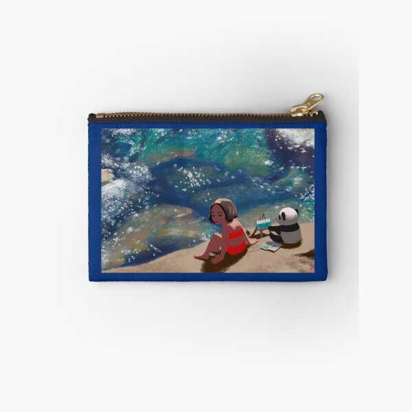 Item preview, A Girl and Her Panda and Summer Holidays by the Seashore designed and sold by 3WishStudios.