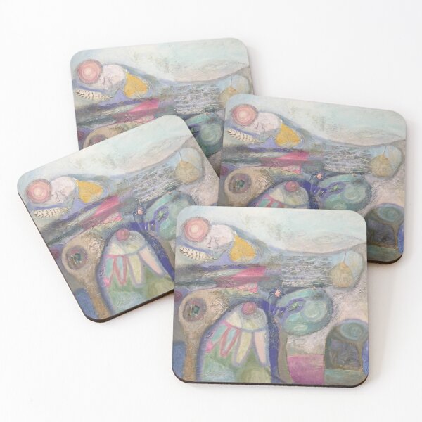 Item preview, Earthbound in pastel shades designed and sold by Claire Cooper-Walsh.