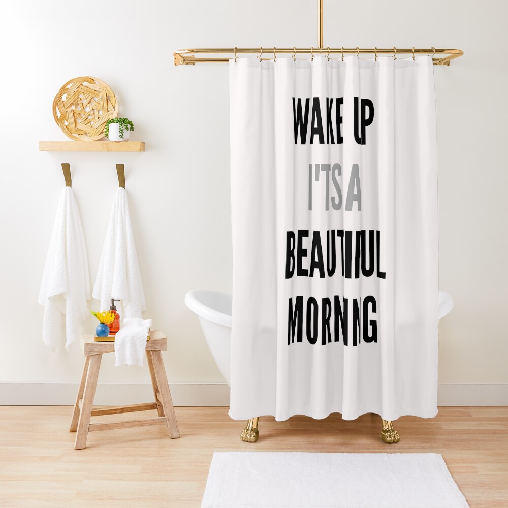 "Encouraging sentences" Shower Curtain for Sale by rotemlo Redbubble