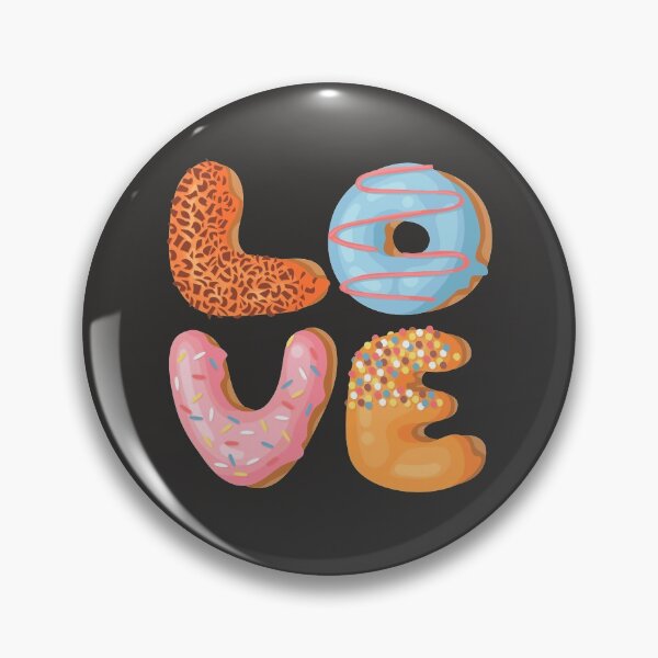 Item preview, Love Doughnuts designed and sold by ElenaDanilo.