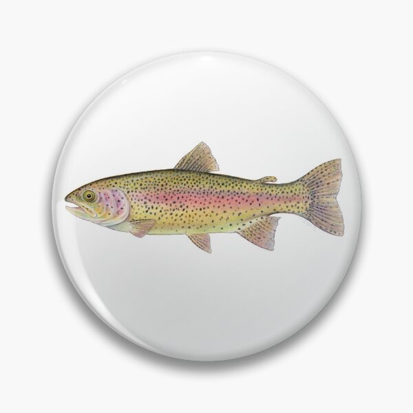Item preview, Rainbow Trout (Oncorhynchus mykiss) designed and sold by Tamara Clark.