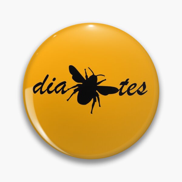 Item preview, dia-bee-tes designed and sold by Diabetic Designs.