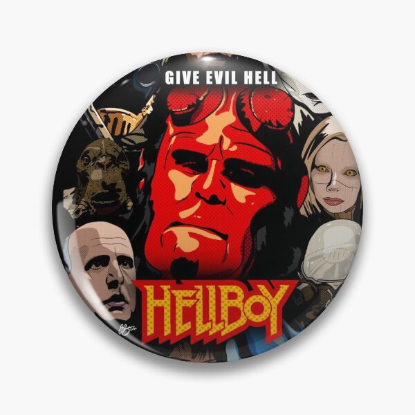 Item preview, Hellboy Pop Art designed and sold by Burritozilla.