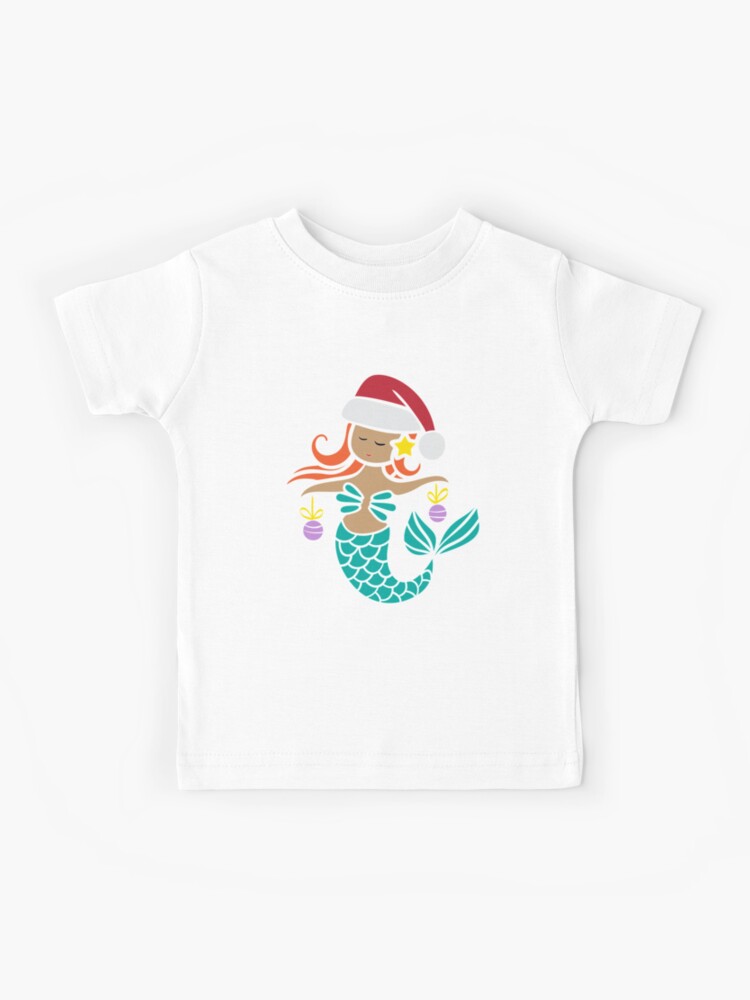 mermaid christmas shirt