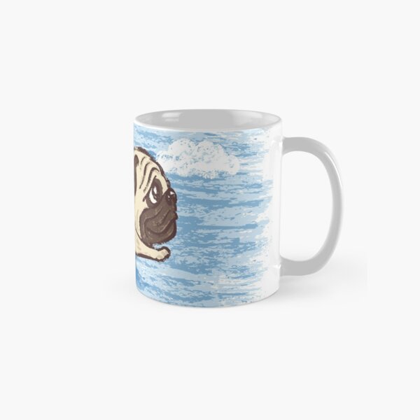 Flying Pug Classic Mug