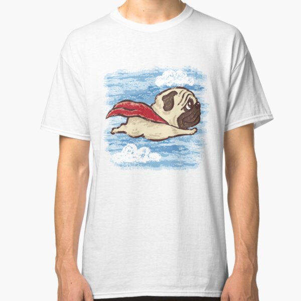Flying Pug Classic T-Shirt