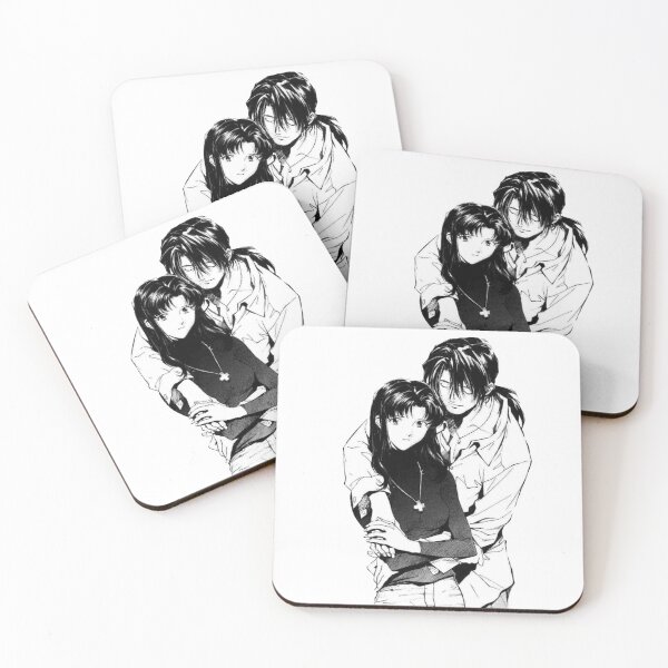 Item preview, Evangelion Misato and Kaji designed and sold by is this trash?.