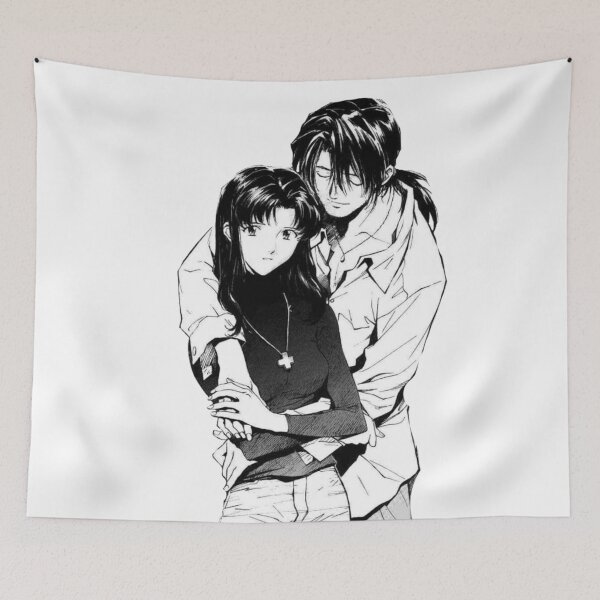 Item preview, Evangelion Misato and Kaji designed and sold by is this trash?.