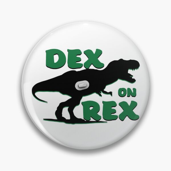 Item preview, Dex on Rex designed and sold by Diabetic Designs.