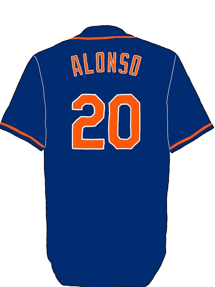 Pete Alonso Jersey  Sticker for Sale by athleteart20