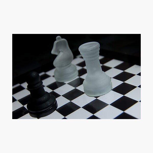 Chess Challenge Photographic Print
