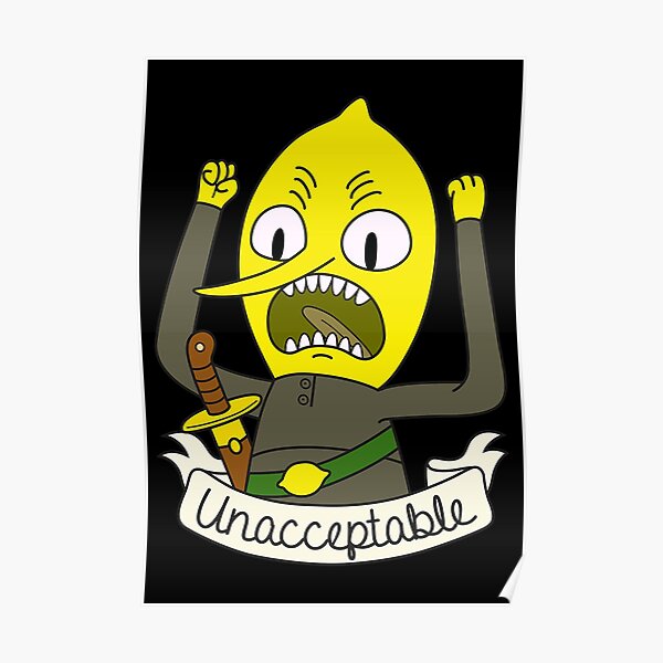 Lemongrab Poster