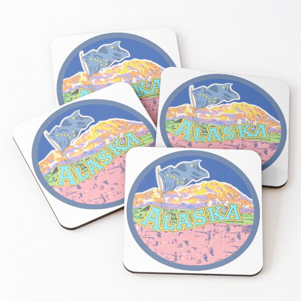 Item preview, Alaska Vintage Decal designed and sold by Decal Mania.