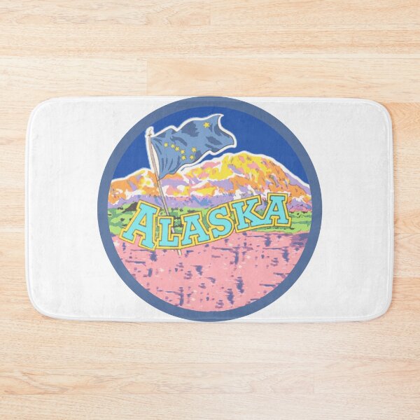 Item preview, Alaska Vintage Decal designed and sold by Decal Mania.