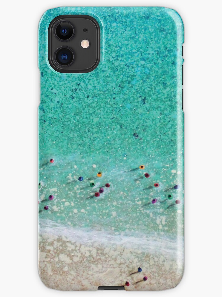 Thumbnail 1 of 4, iPhone Case, Bayside Bathers designed and sold by grimmhewitt67.