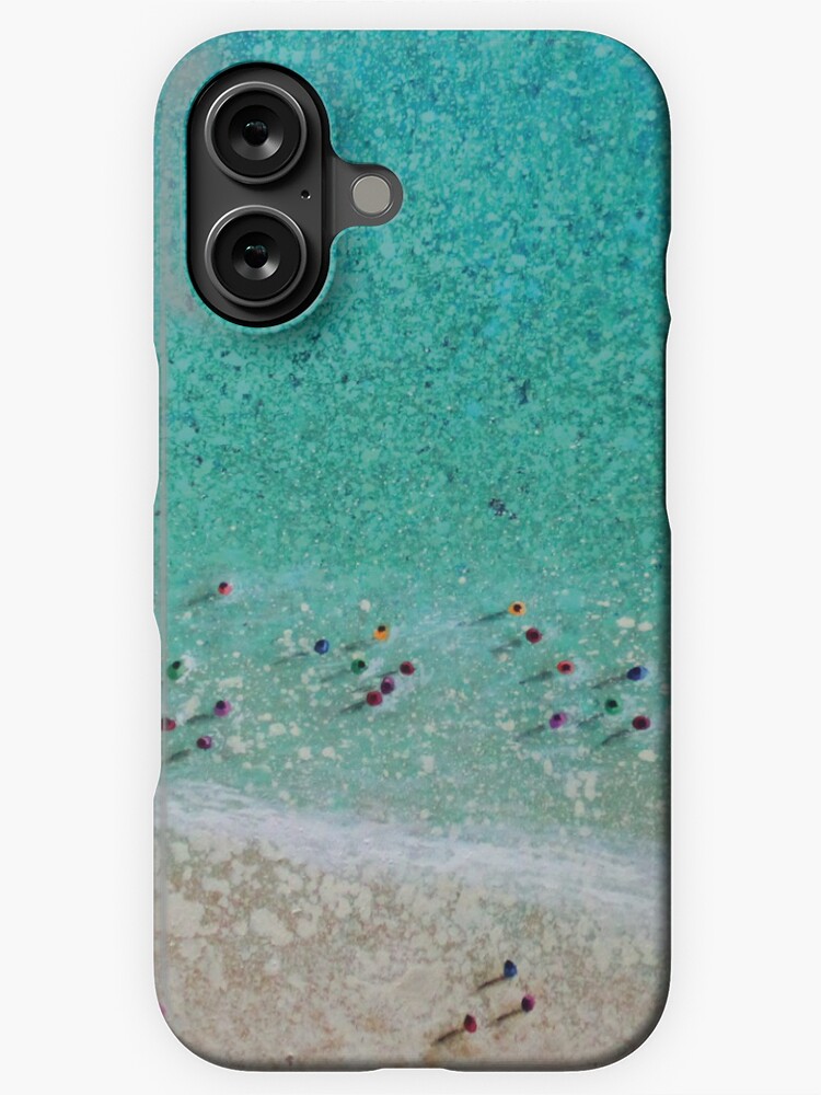 Thumbnail 1 of 4, iPhone Case, Bayside Bathers designed and sold by grimmhewitt67.