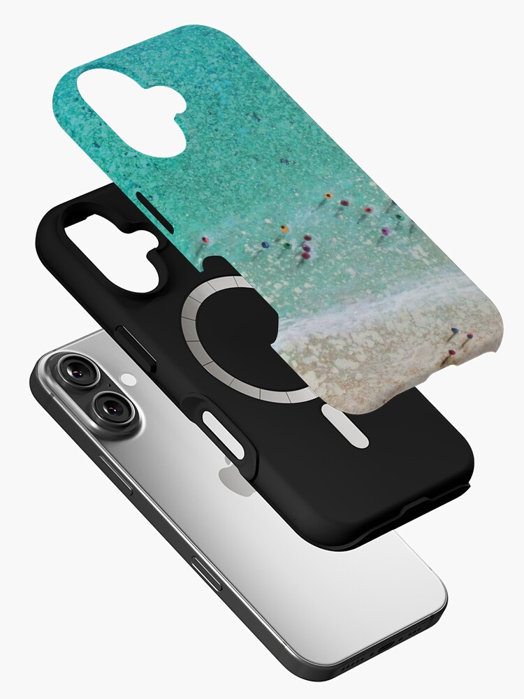 Thumbnail 2 of 4, iPhone Case, Bayside Bathers designed and sold by grimmhewitt67.