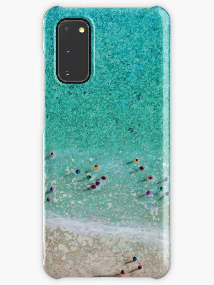 Thumbnail 1 of 4, Samsung Galaxy Phone Case, Bayside Bathers designed and sold by grimmhewitt67.