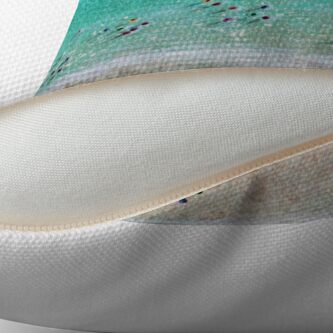 Alternate view of Bayside Bathers Throw Pillow