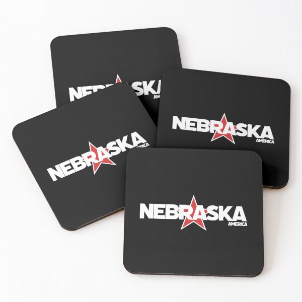 Item preview, Nebraska - America including Red Star Background designed and sold by agsduy.