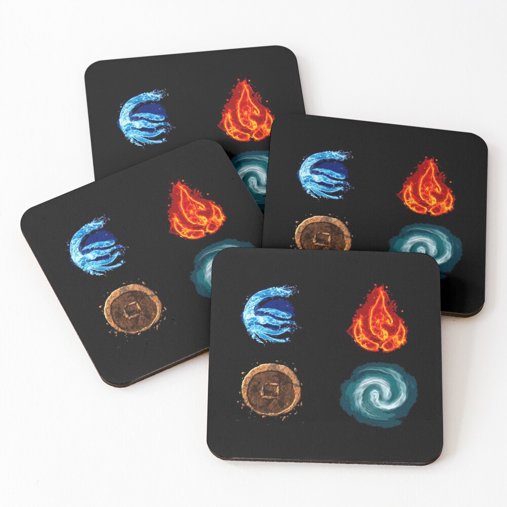 Item preview, Coasters (Set of 4) designed and sold by misguidedtaffy.