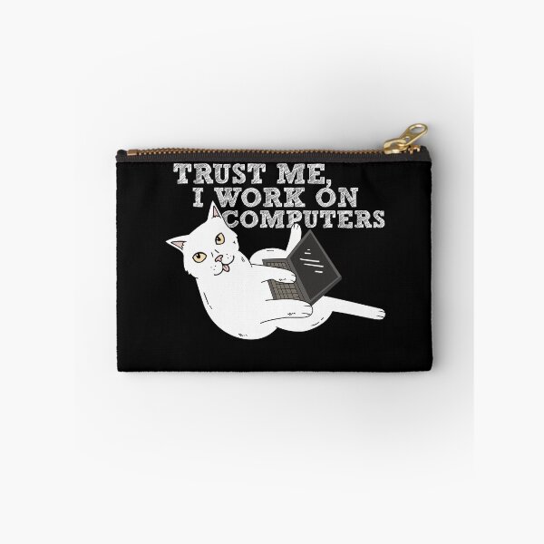 Item preview, computer programmer cat - Funny IT'ler office humor designed and sold by stiffla6.