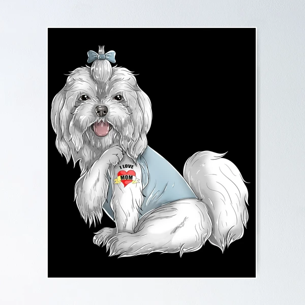 Maltese Mom Dog Mom Mothers Day Card, Maltese, Dog Mom Card, Happy Mothers  Day, Mother's Day, Pet Mom, Maltese Card, Dog Gift, Maltese Gift 