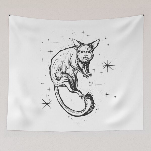 Item preview, Uncanny Cat designed and sold by TwoCuddlefish.