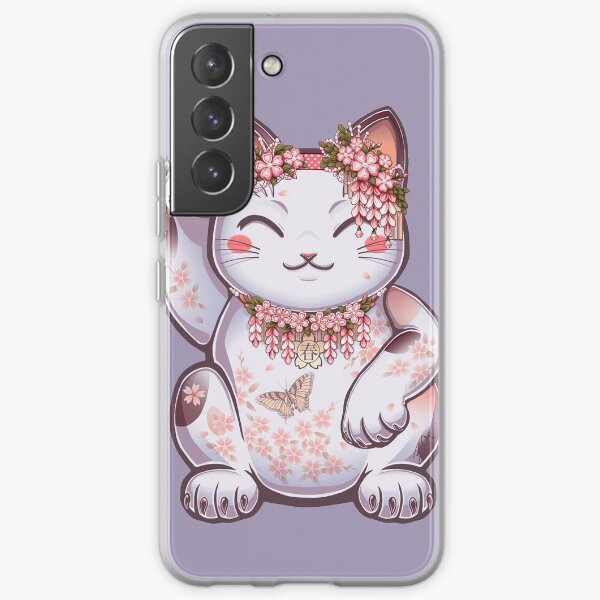 Hanami Maneki Neko: Shun Samsung Galaxy Soft Case
