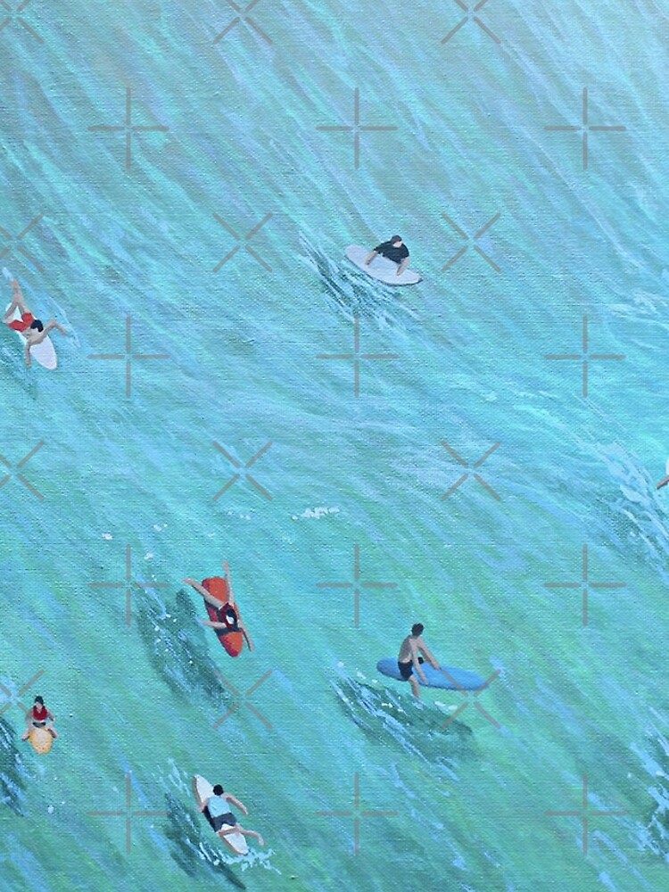 Thumbnail 4 of 4, iPhone Case, Waiting for the Wave designed and sold by grimmhewitt67.