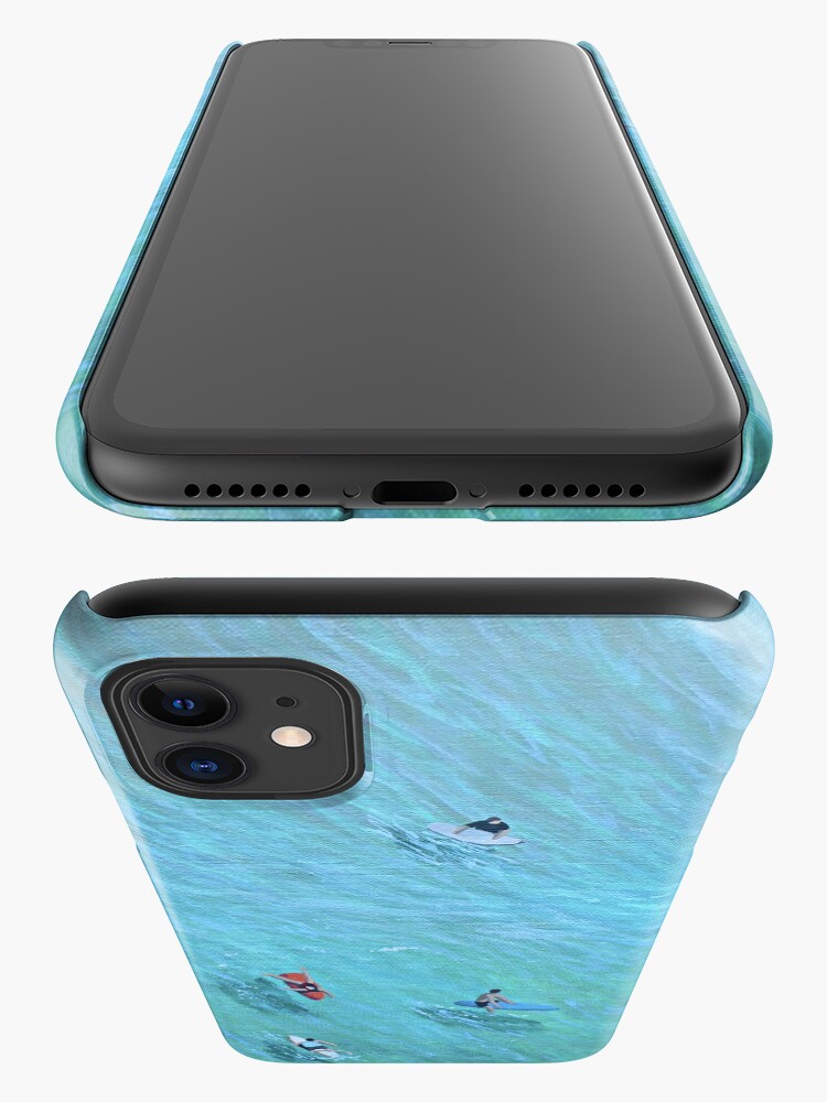 Thumbnail 3 of 4, iPhone Case, Waiting for the Wave designed and sold by grimmhewitt67.