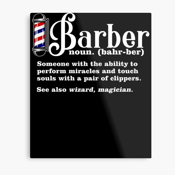 Item preview, Barber Definition designed and sold by TooFlyDesign.
