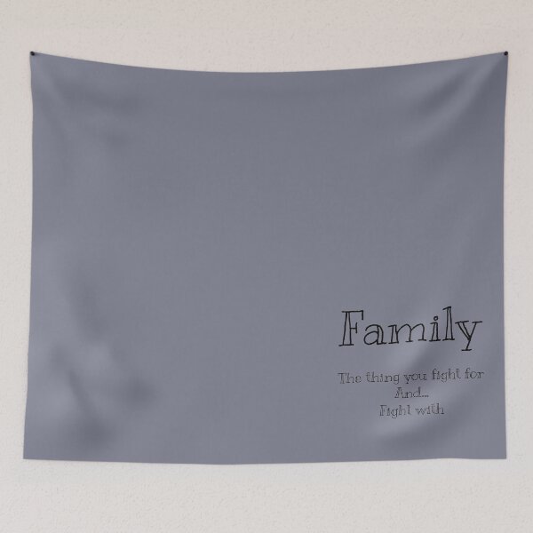 Item preview, Family the thing you fight for and fight with - Funny Family fighting Throw Blanket designed and sold by MustaFighter.