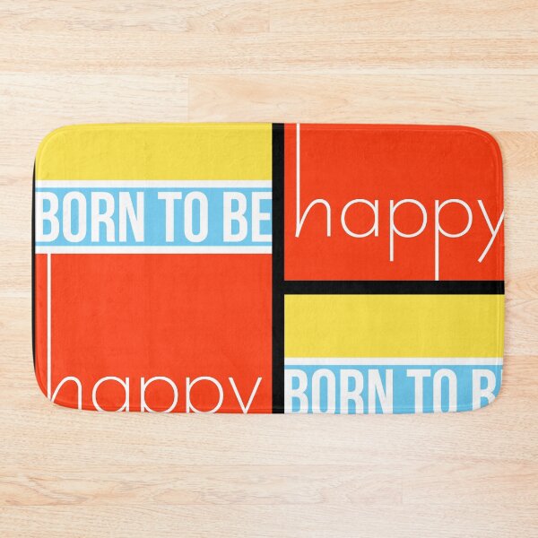 Item preview, Born to be HAPPY designed and sold by MangoBambo.