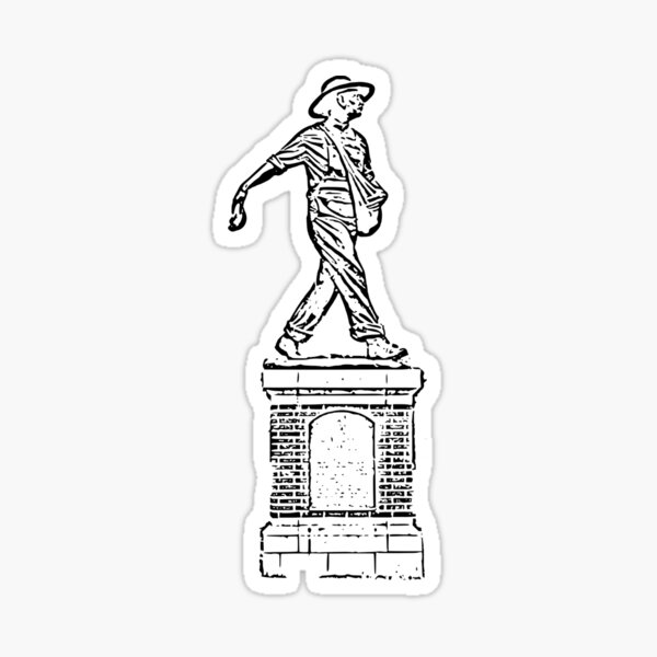 Item preview, University of Oklahoma Seed Sower Statue designed and sold by TornadoGirl.