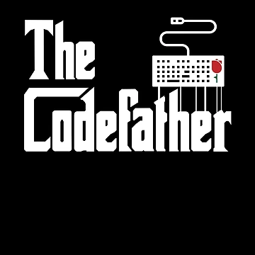 Artwork thumbnail, Programmer Coding Funny Hacker Tee Codefather Developer by majuga