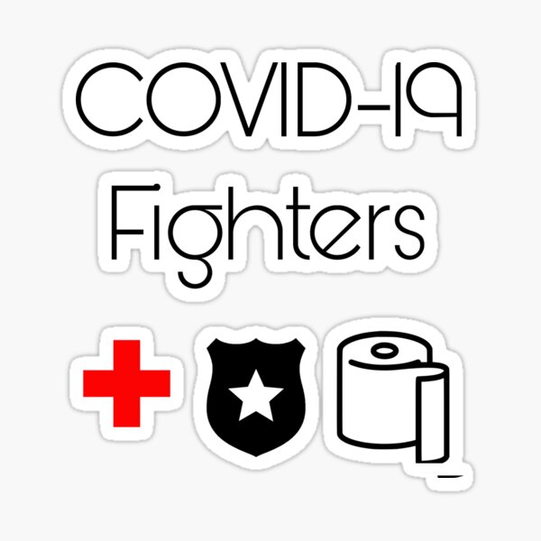 Item preview, Covid - 19 Fighters  during quarintine - Funny Design Water bottle  designed and sold by MustaFighter.