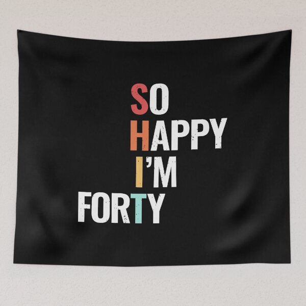 Item preview, Funny Forty Years Old Fortieth Birthday Gift designed and sold by EstelleStar.