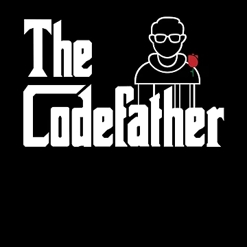 Artwork thumbnail, Programmer Coding Funny Hacker Tee Codefather Developer by majuga