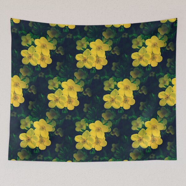 Item preview, Yellow Potentilla Blossoms - Seamless designed and sold by VikingVisual.