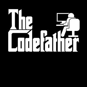 Artwork thumbnail, Programmer Coding Funny Hacker Tee Codefather Developer by majuga