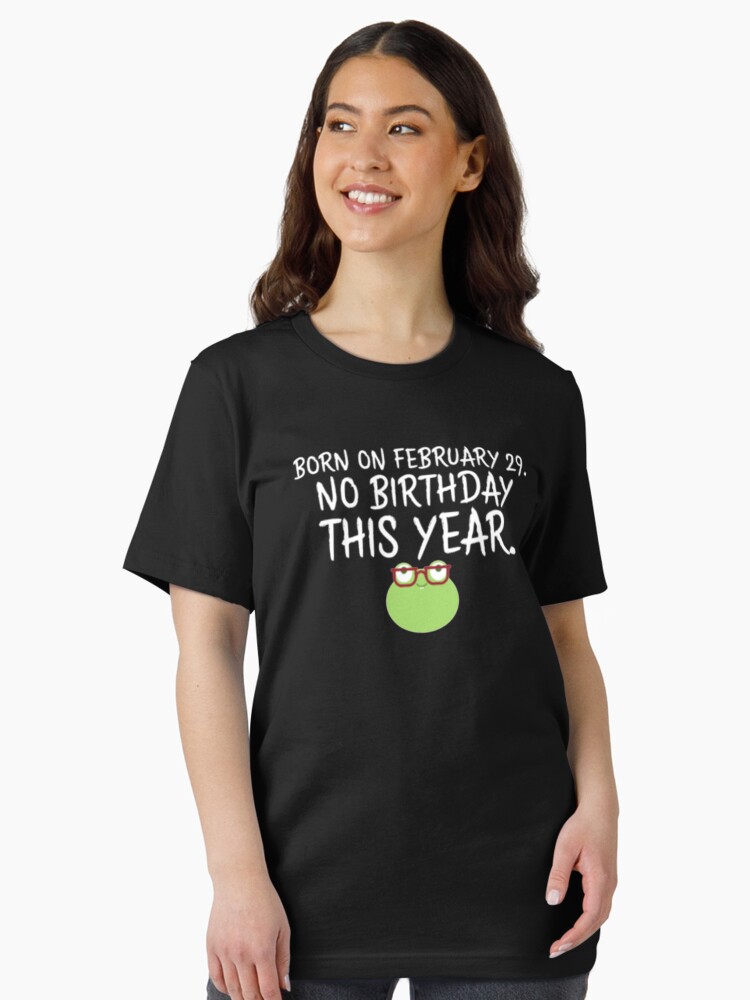 Queens Are Born On February 29th Funny Birthday T-Shirt T-Shirt Queens Are Born On February 29th Funny Birthday T-Shirt T-Shirt