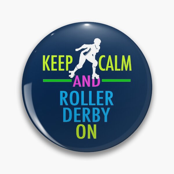 Item preview, Keep Calm Roller Derby On designed and sold by Epic Love Designs.