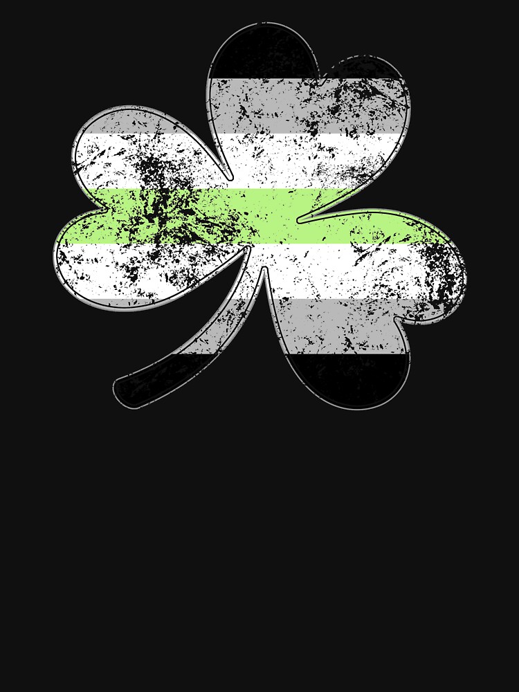 Agender Shamrock Pride Flag by valador