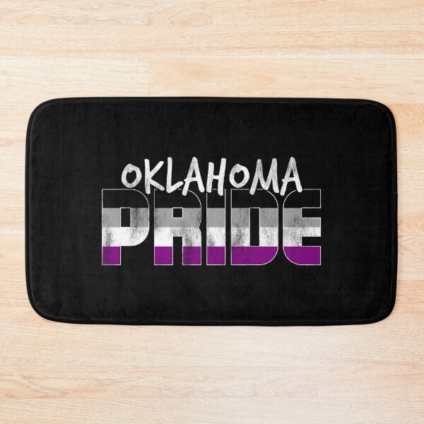 Item preview, Oklahoma Pride Asexual Flag designed and sold by Patrick Hiller.